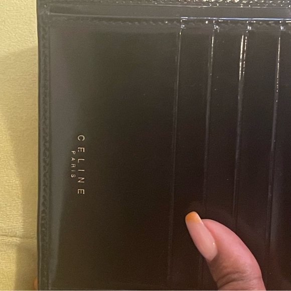 Celine Paris Patent Leather Wallet - Picture 2 of 9
